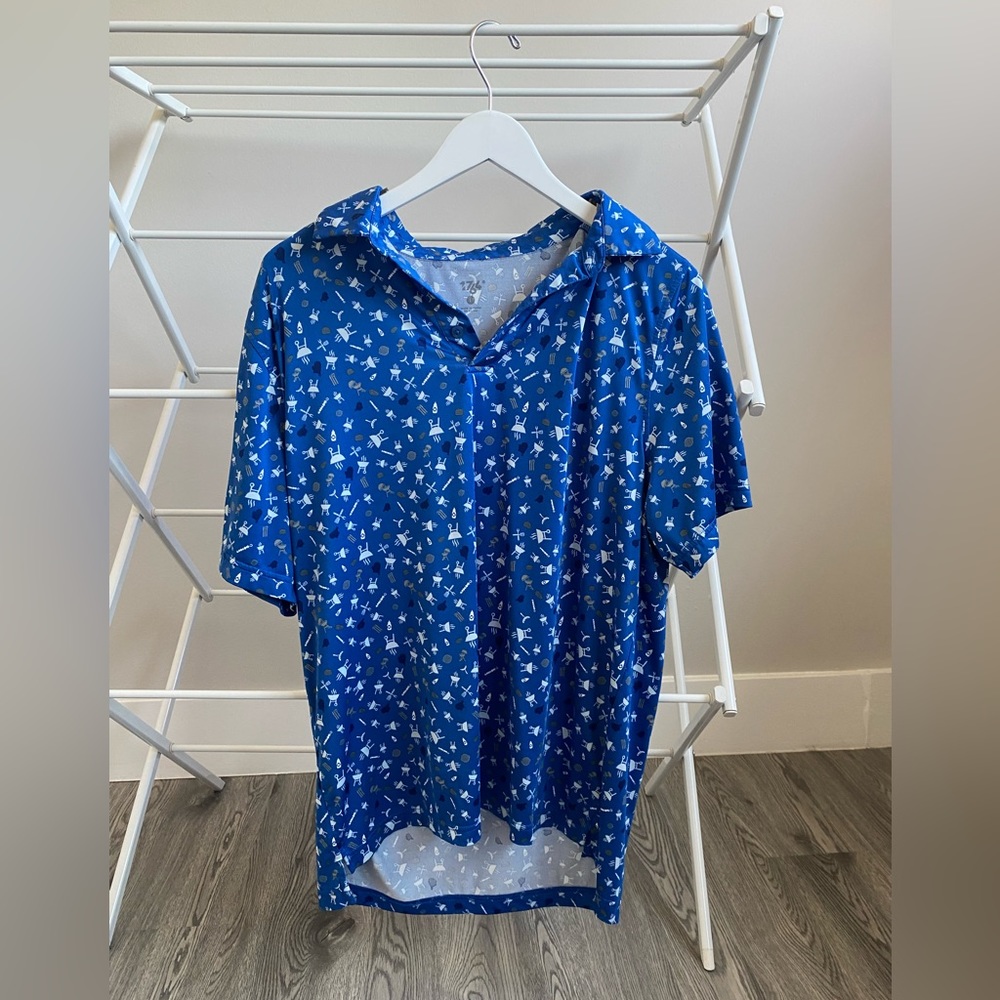 1764 golf shirt size large